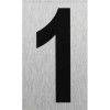 Plaque de porte " 1 " 100x60mm