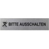 Plaque de porte " Handy bitte aus schalten " 160x40mm
