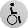 Plaque de porte " icÃ´ne handicapÃ©s " 75mm
