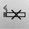 Plaque de porte " icÃ´ne interdit de fumer " 120x120mm