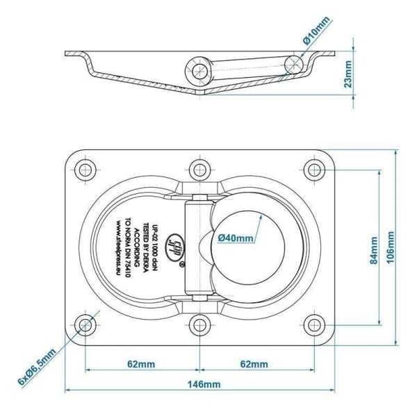Anneau d'arrimage double SPP UP-02 dans blister | ProPlus | Anneau ...