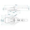 Fermeture SPP ZB-05A | ProPlus | Charnière & Serrure