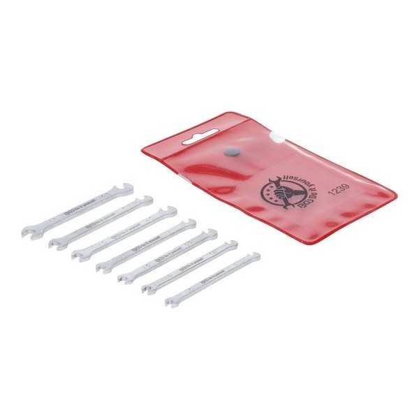 Jeu de clÃ©s plates doubles exÃ©cution mini 3 5 5 mm 7 piÃ¨ces