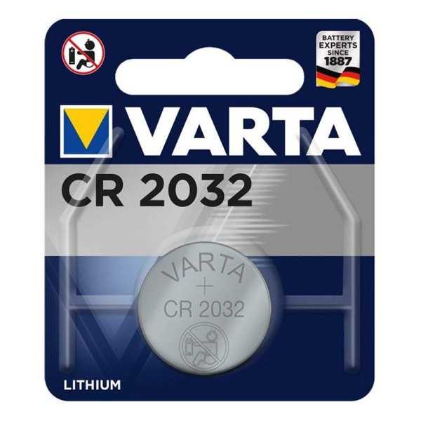 Varta Lithium CR2032 pile bouton 3V dans blister