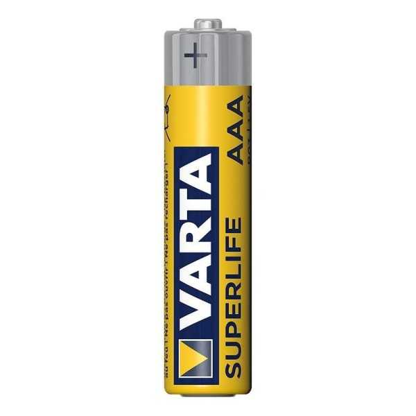 Varta Superlife piles AAA 4 pièces dans blister | ProPlus | Pile