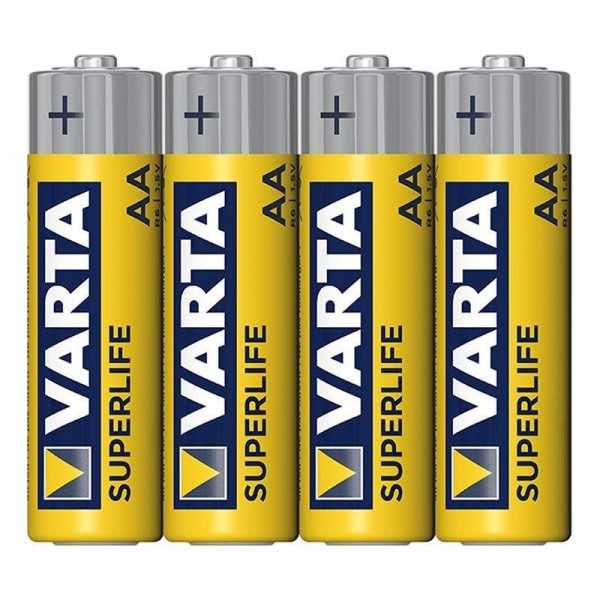 Varta Superlife piles AA 4 piÃ¨ces dans feuille