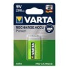 Varta Recharge Accu Power pile 9V 200 mAh dans blister