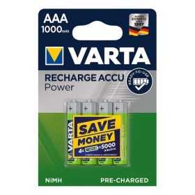 Varta Recharge Accu Power piles AAA 1000 mAh Ready To Use 4 piÃ¨ces dans blister