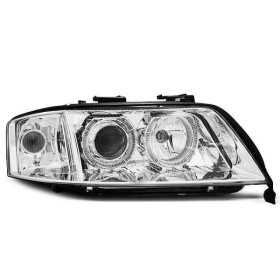 XENON ANGEL EYES CHROME convient AUDI A6 06/01 au 05/04