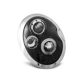 PHARES ANGEL EYES NOIR MINI BMW convient (COOPER) 05.01 Ã  10.06