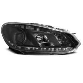 PHARES TRUE BLACK DRL convient VW GOLF 6 10