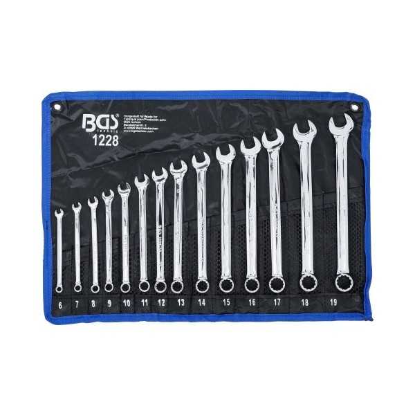 Jeu de clÃ©s mixtes extra longues 6 19 mm 14 piÃ¨ces