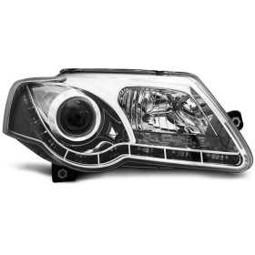 PHARES TRUE DRL CHROME convient VW PASSAT B6 3C 03