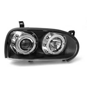 PHARES ANGEL EYES NOIR convient VW GOLF 3 09