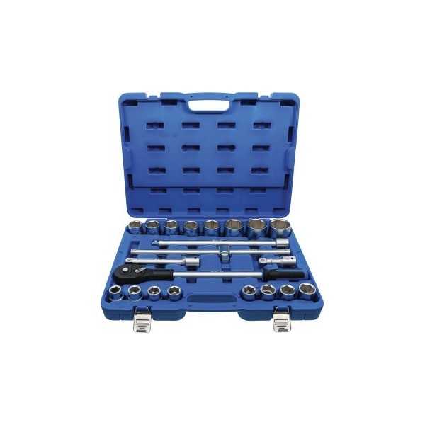 Coffret de douilles 20 mm 3/4" 21 piÃ¨ces