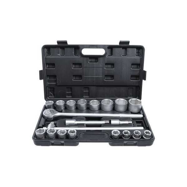 Coffret de douilles 20 mm 3/4" 19 50 mm 20 piÃ¨ces