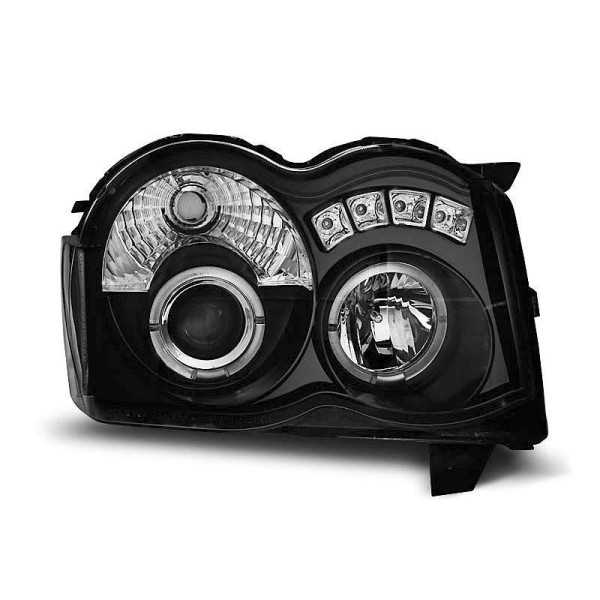 CHRYSLER JEEP GRAND CHEROKEE 08-10 ANGEL EYES NOIR