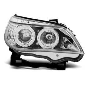 LED PHARES ANGEL EYES CHROME VOYANT convient BMW E60 / E61 03-07