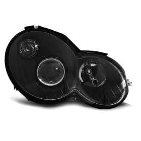 PHARES BLACK convient MERCEDES CL203 C-KLASA 00-04