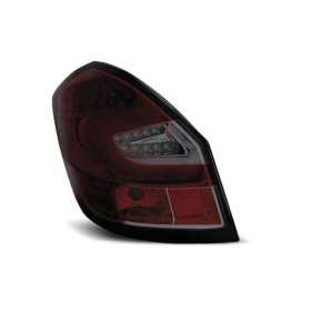 LED QUEUE BAR ROUGE FEUX FUMÃ‰E convient SKODA FABIA II 07- 06