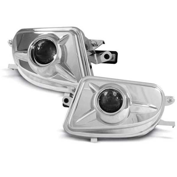 FEUX DE BROUILLARD CHROME MERCEDES W210 correspond Ã  06
