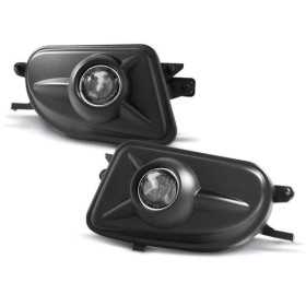 FEUX DE BROUILLARD NOIR MERCEDES W210 convient 99-02 / CLK / SLK