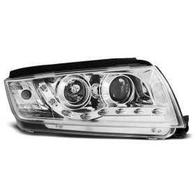 PHARES DAYLIGHT CHROME convient SKODA FABIA 12