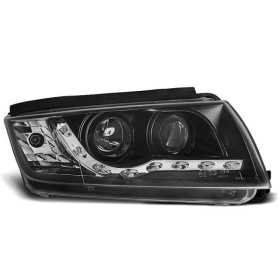 PHARES DAYLIGHT NOIR convient SKODA FABIA 12