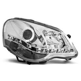 PHARES DAYLIGHT CHROME convient VW POLO 9N3 04