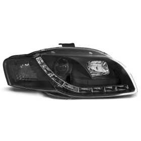 PHARES DAYLIGHT NOIR convient AUDI A4 B7 11/04 au 03/08