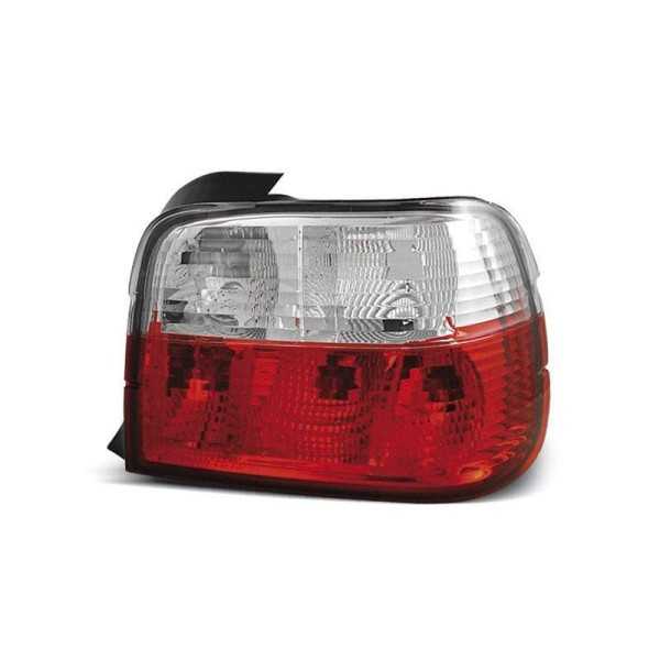 FEUX ROUGE BLANC fits BMW E36 COMPACT 12