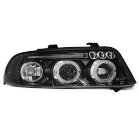 PHARES ANGEL EYES NOIR convient AUDI A4 01