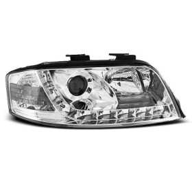 PHARES DAYLIGHT CHROME convient AUDI A6 06.01 Ã  05.04