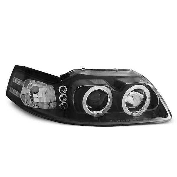FORD MUSTANG 98-04 ANGEL EYES NOIR