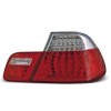 LED FEUX ROUGE BLANC fits BMW E46 04