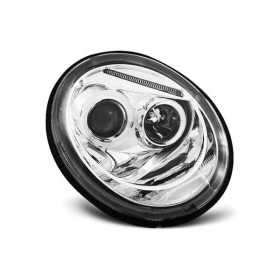 PHARES ANGEL EYES CHROME convient VW NEW BEETLE 10