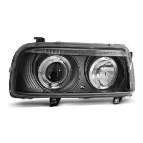 PHARES ANGEL EYES NOIR convient VW Vento 01