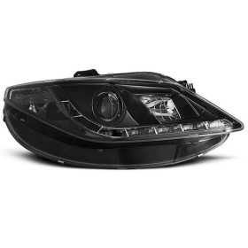 PHARES DAYLIGHT NOIR convient SEAT IBIZA 6J 06