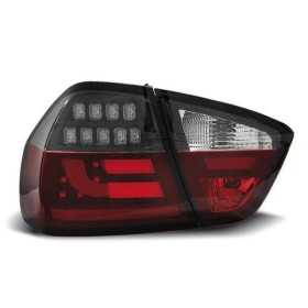 LED BAR FEUX ROUGE Whie NOIR convient BMW E90 03/05 au 08/08