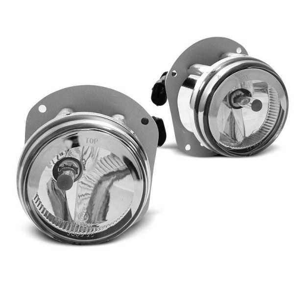 Phares anti-brouillard CHROME convient MERCEDES W204 07-10 AMG / W211 06-09 E63