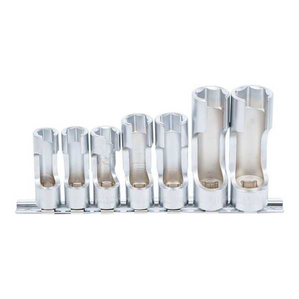 Jeu de douilles speciales fendues 10 mm 3/8" 10 19 mm 7 piÃ¨ces