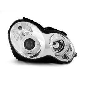CHROME PHARES ANGEL EYES convient MERCEDES W203 C-KLASA 07
