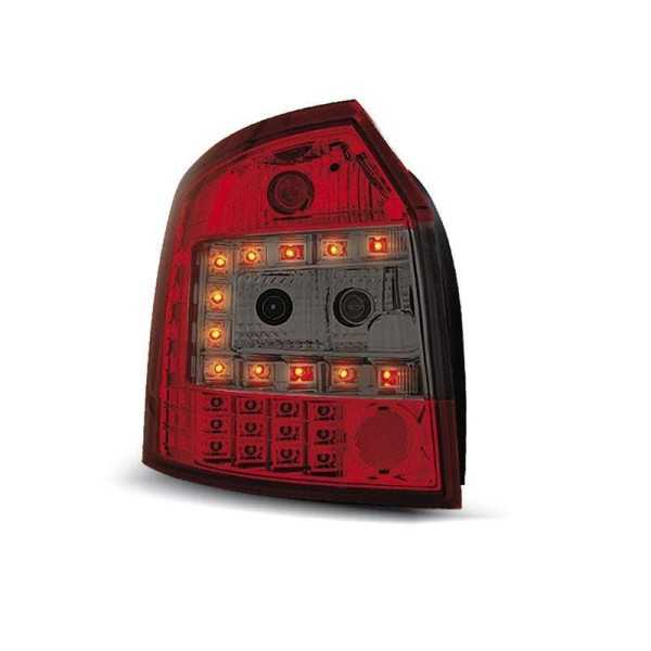 LED FEUX fits ROUGE FUMÃ‰E AUDI A4 AVANT 10