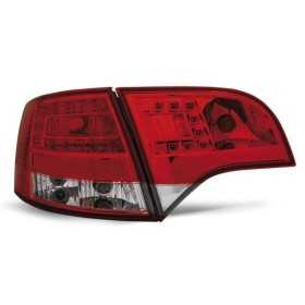 LED FEUX ROUGE BLANC AUDI A4 B7 convient 11/04 Ã  03/08 AVANT