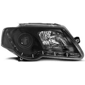 PHARES DAYLIGHT NOIR VW convient PASSAT B6 3C 03