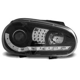 PHARES DAYLIGHT NOIR convient VW GOLF 4 09