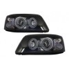 Phares à double jantes Halo adaptés pour VW Transporter T5 (04.2003...