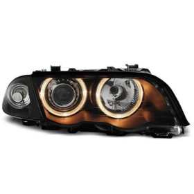 PHARES ANGEL EYES NOIR convient BMW E46 05