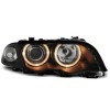 PHARES ANGEL EYES NOIR convient BMW E46 05
