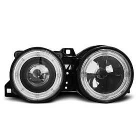 PHARES ANGEL EYES NOIR convient BMW E30 11
